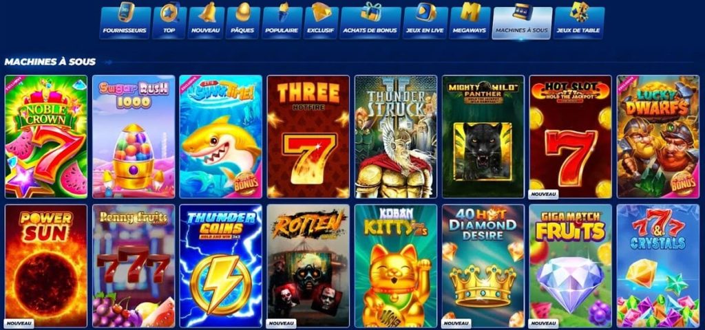 Bassbet Casino machines à sous